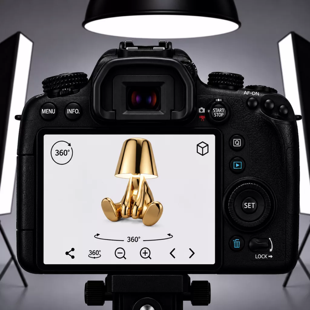 360° Produktfotografie in Saarbrücken, Neunkirchen und Homburg für Hersteller, Online-Shops und Unternehmen
