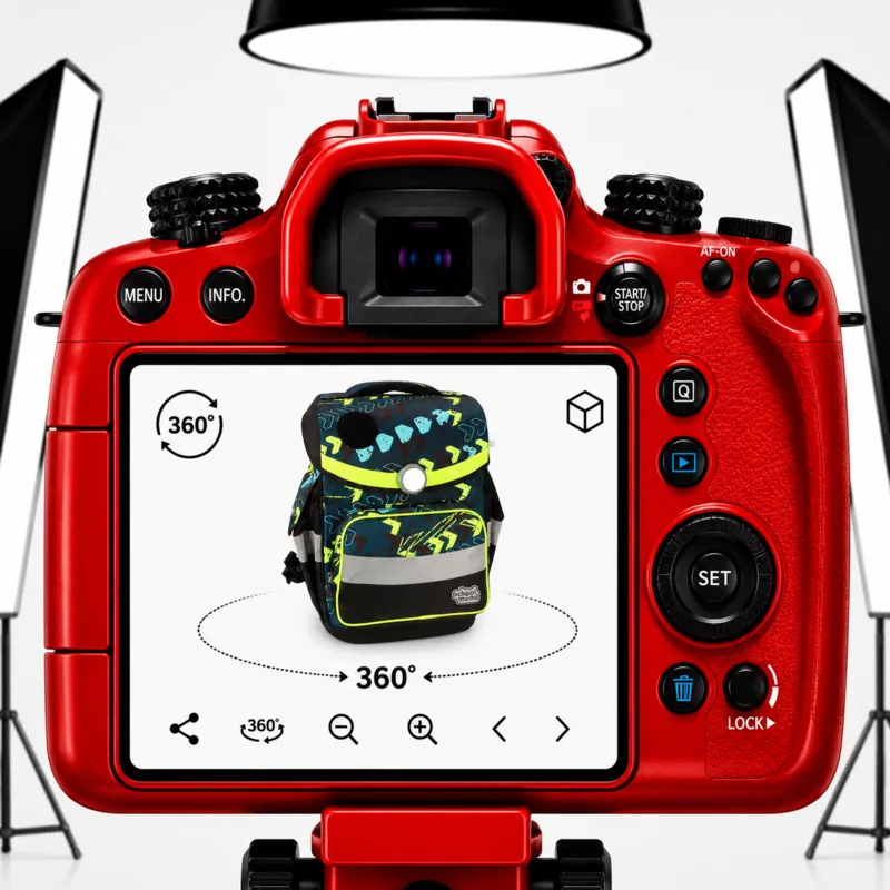 360° Produktfotografie für Rucksäcke Shopify Online Shops und Unternehmen in Hamburg Köln und Stuttgart